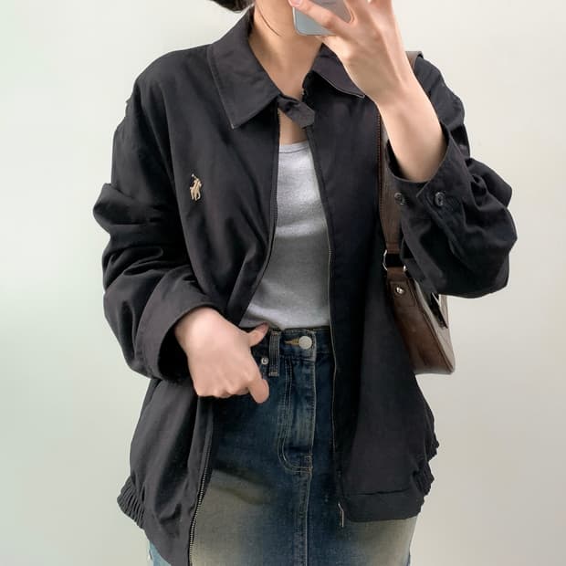 폴로 폴리쉘 자켓