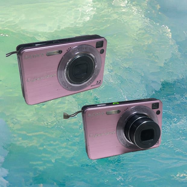 소니 DSC-W120 빈티지디카 작례있음