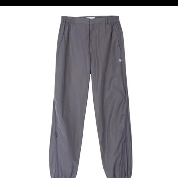 산산기어 22fw 지퍼 팬츠 다크그레이 사이즈2