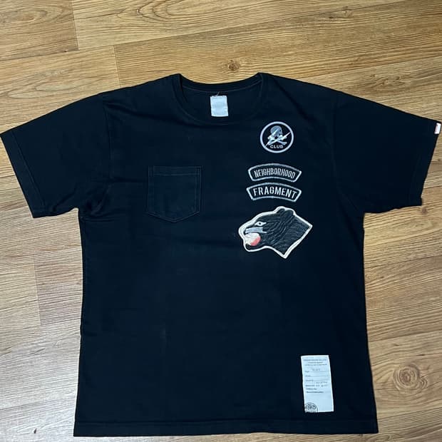 Neighborhood X Fragment Design 전사 프린트 티