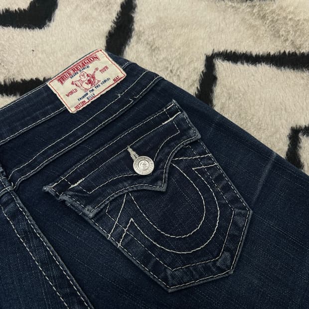 [24]트루릴리젼 빌리 데님팬츠/진청/스판