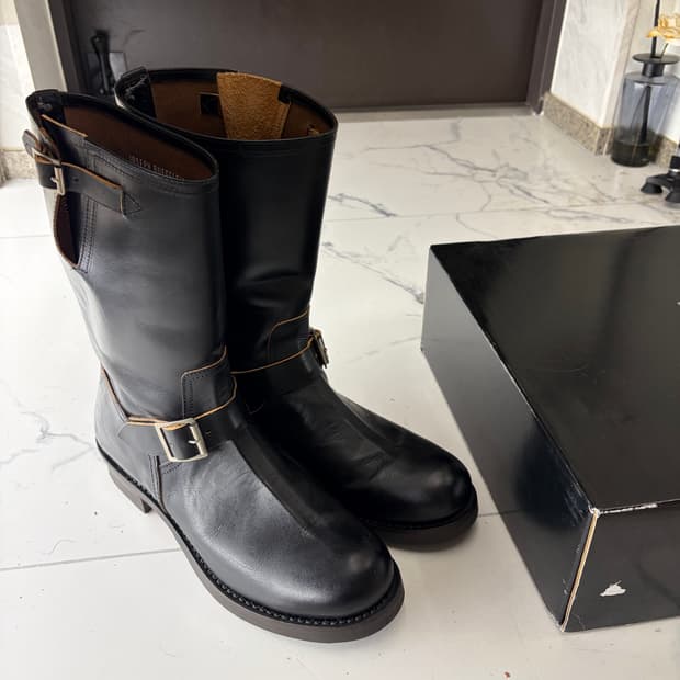 [10D, 280] 리얼맥코이 부코 뷰톡 엔지니어 부츠. 레드윙 웨스코