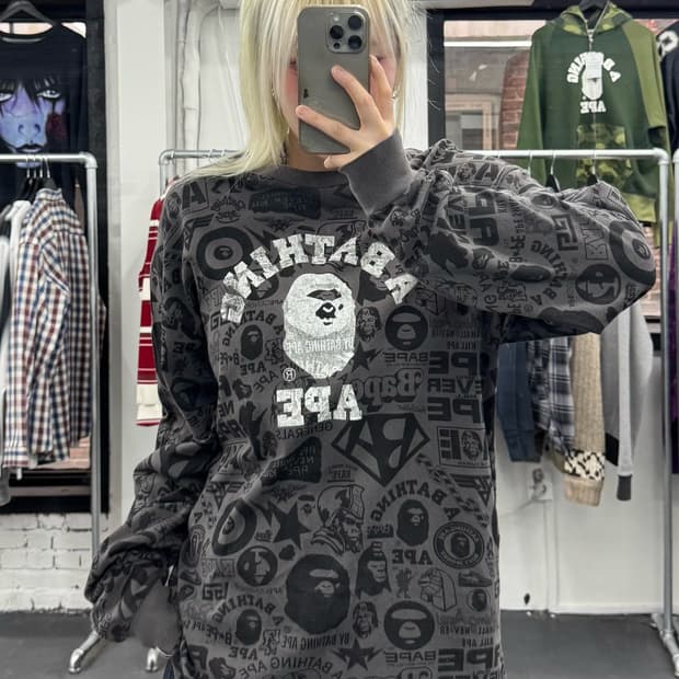 베이프 OG 컬리지 롱슬리브