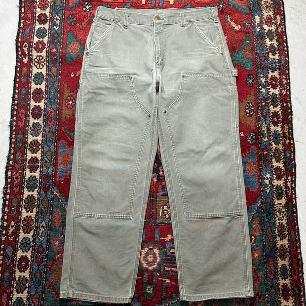 OG 칼하트 B136 더블니 MOS 칼하트 썩블니 모스그린 