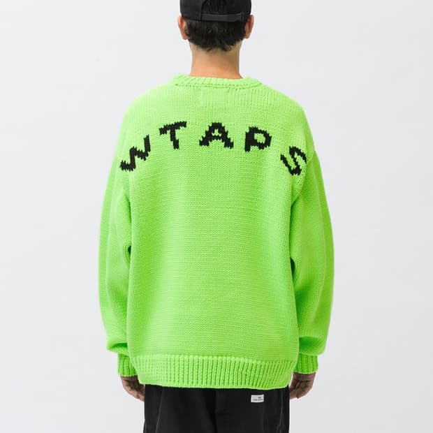 WTAPS 더블탭스 BACK LOGO 스웨터