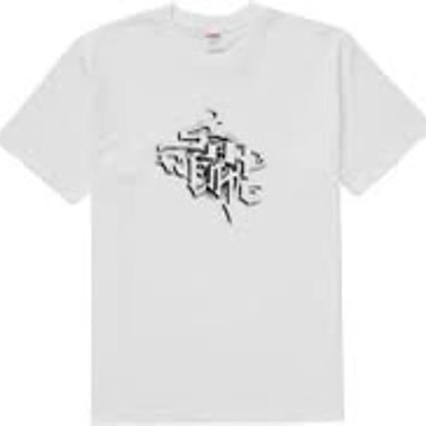 슈프림 24fw smoke tee 