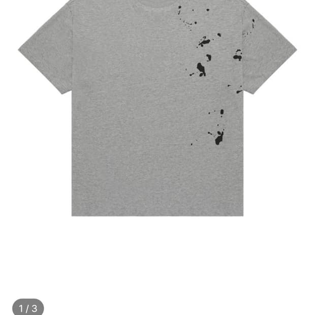 Bordr splatter t shirts melange 2