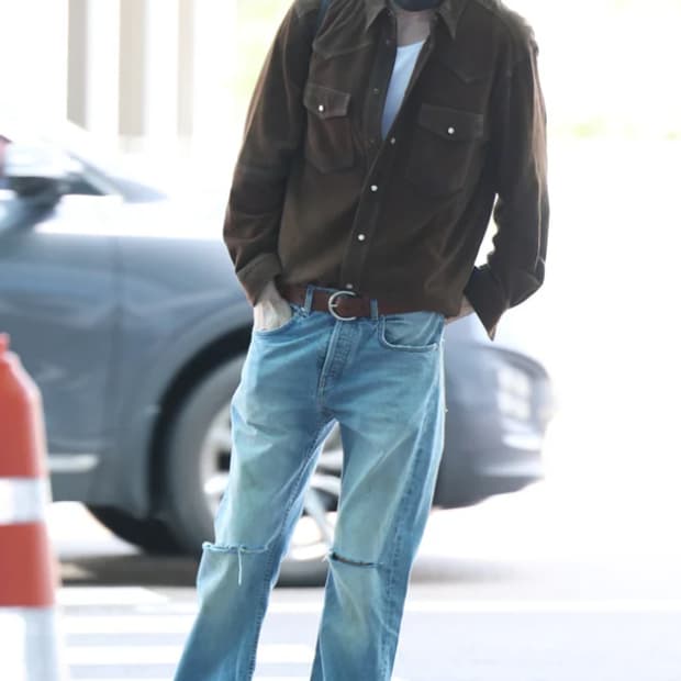 이자벨마랑 아드리안 스웨이드셔츠