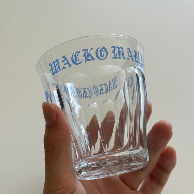 LOGO GLASS CUP 로고 유리컵