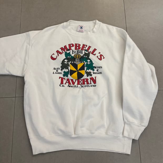 90’s 빈티지 스웨트셔츠