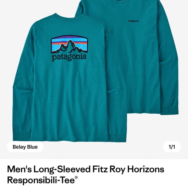 파타고니아.맨투맨