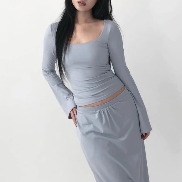 새상품) 흐프이 리리우 sellou top 셀로우 탑