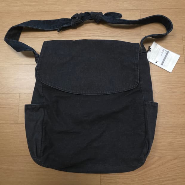 해칭룸 가방 Two Face Bag Washed Denim