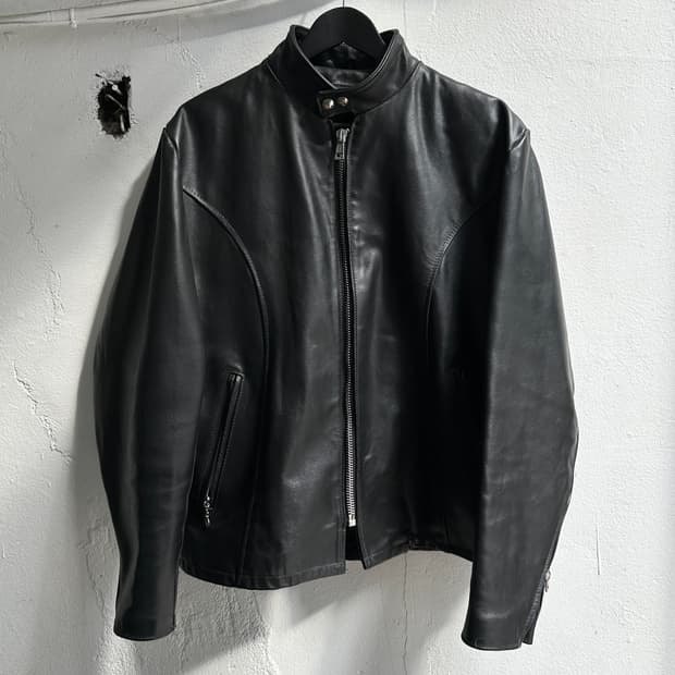 80's 빈티지 Sears 시어스 모터사이클 라이더 레더 자켓