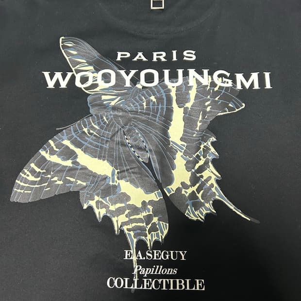 우영미 나비 반팔티 50 정품