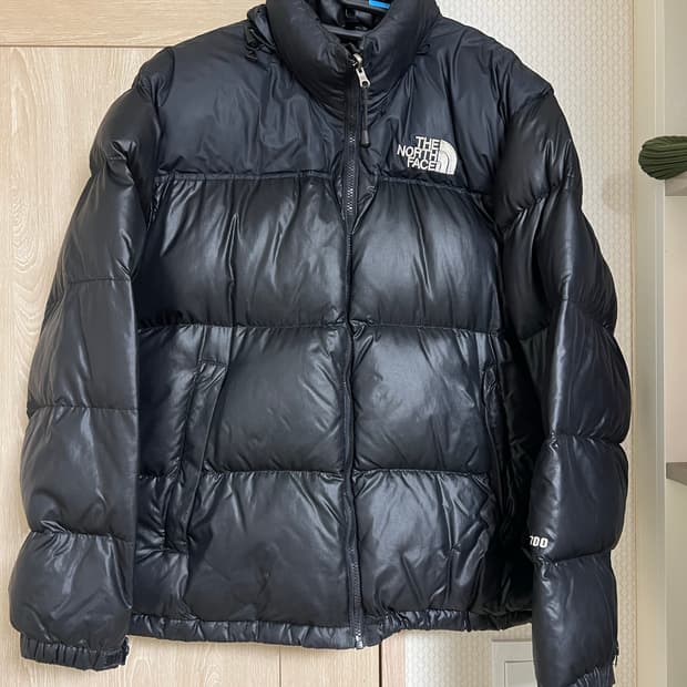 00s 노스페이스 눕시 700 블랙 센터로고 미드로고