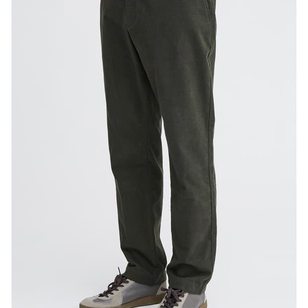 시리즈 카키 기모 조직 팬츠 남성(34)