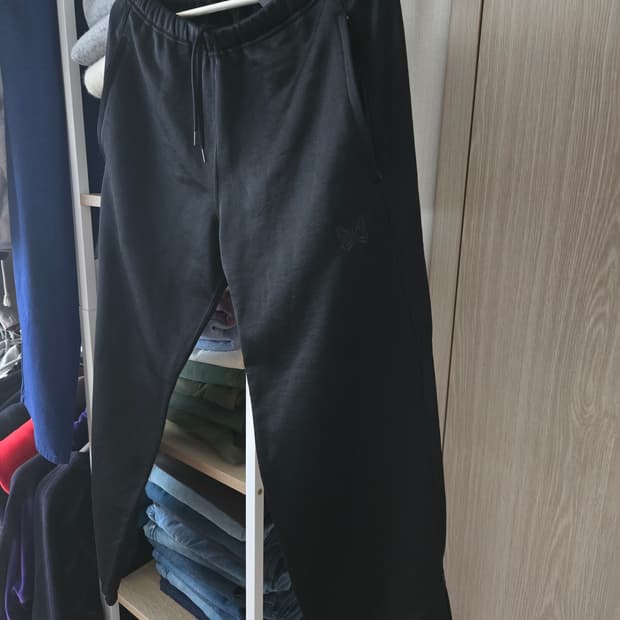 니들스 조거 팬츠 블랙