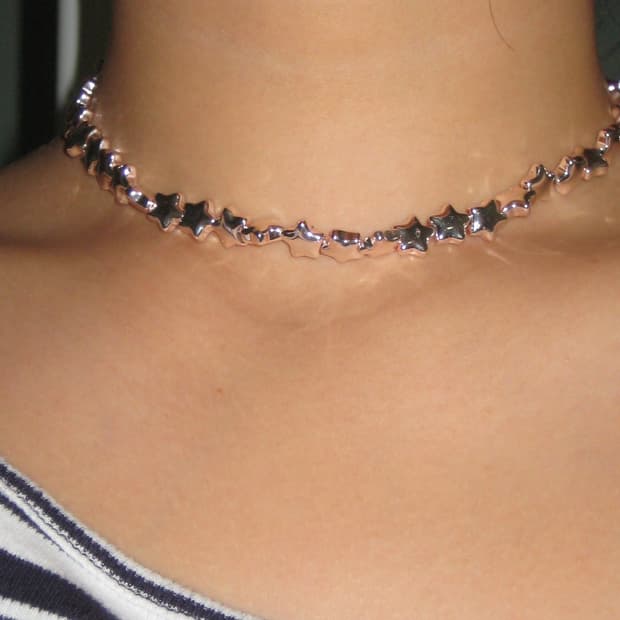 mini star necklace