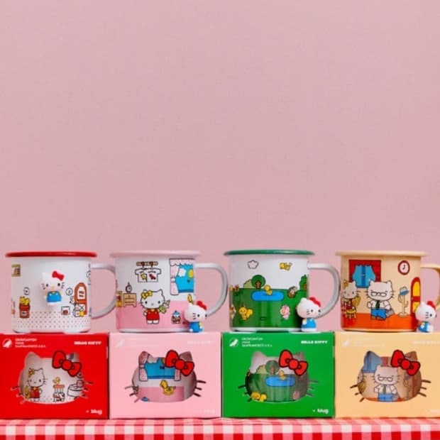 크로우캐년 헬로키티 머그