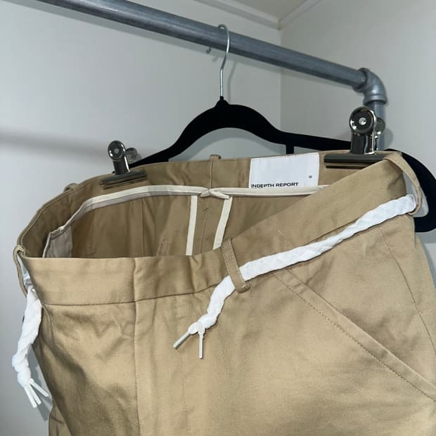 IDR 인뎁스리포트 보더 치노팬츠