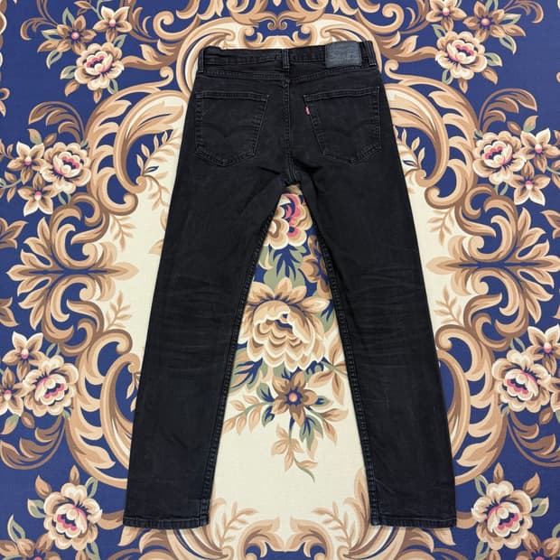 (32)리바이스 Levis 502 흑청 데님팬츠