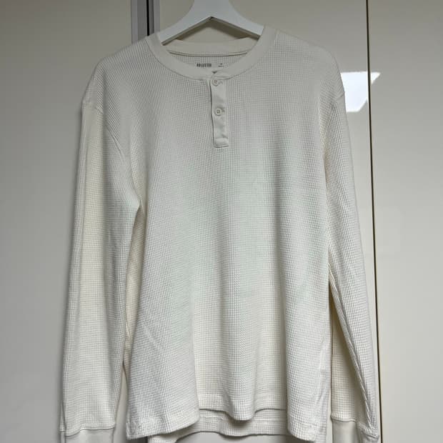 홀리스터 와플 헨리넥