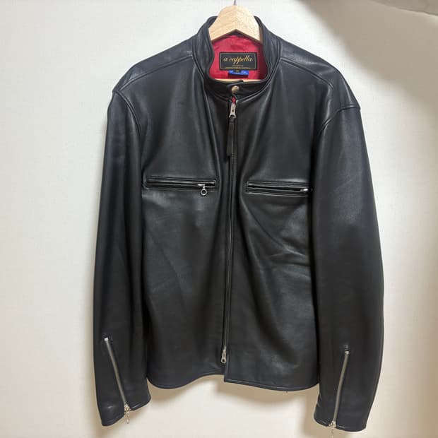 아카펠라클로딩 j-100 복각 램스킨 카페레이서 (42)