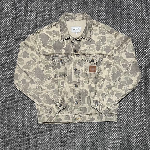 칼하트 카모 자켓