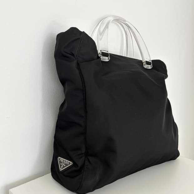 프라다 나일론 빈티지백 