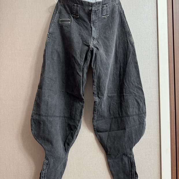 빈티지 조거 항아리 팬츠 오버핏 사이즈 2