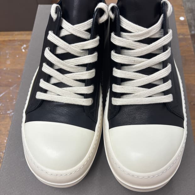 릭오웬스 mastodon deck sneakers 40 1/2