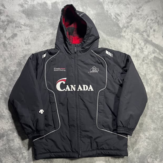 DESCENTE 데상트 캐나다 스피드 스케이팅팀 패딩 자켓