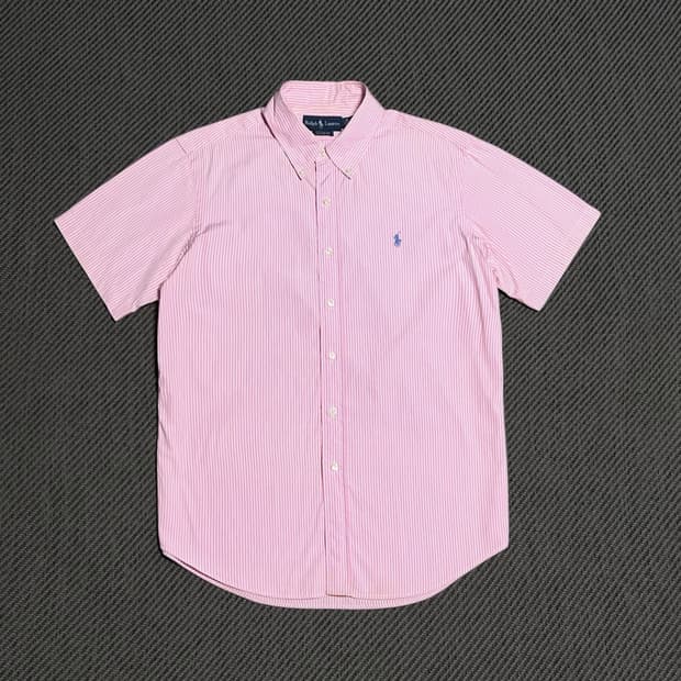 [L] Polo 폴로 랄프로렌 스트라이프 반팔 셔츠
