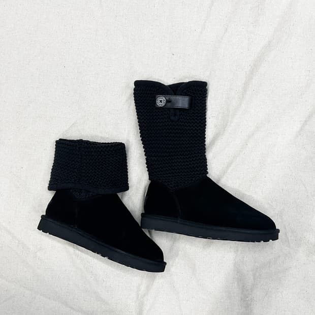 어그 니트 부츠