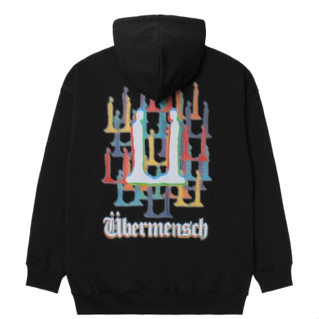 지드래곤 위버멘쉬 굿즈 후드집업 블랙 새제품