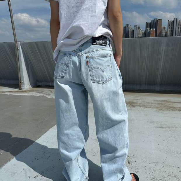 Levi’s 90’s 리바이스 652 오렌지탭 데님팬츠(W28 L34)