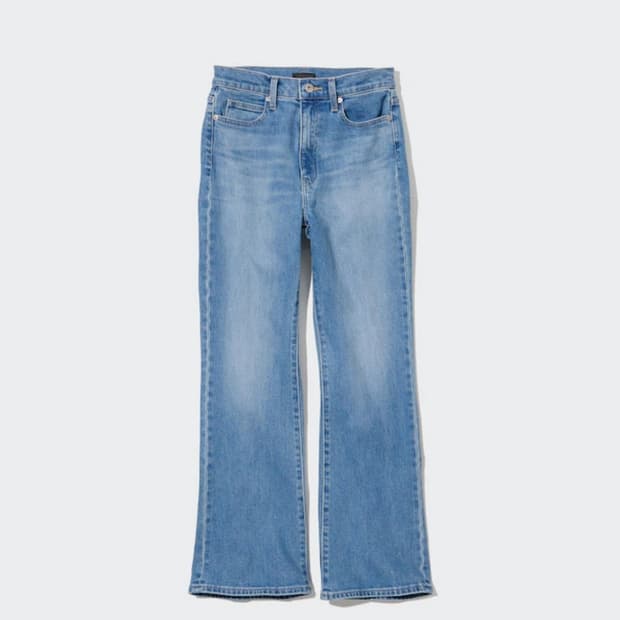 유니클로 슬림 플레어진