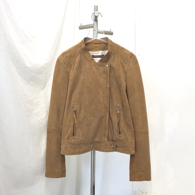 COMPTOIR DES COTONNIERS suede jacket