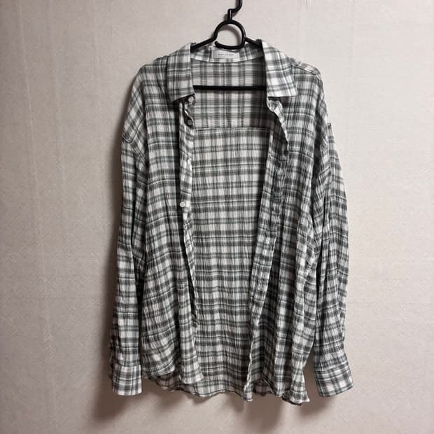 체크 셔츠 난방