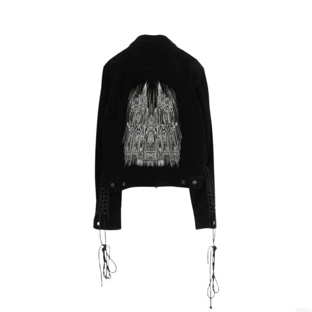 언더마이카 대성당 스웨이드 트러커 자켓