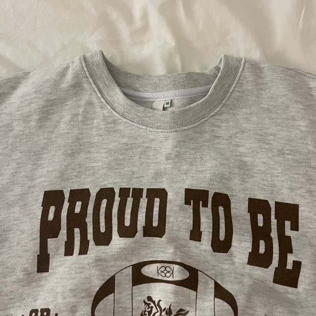 *가격조정X/판매중단예정* KIJUN 기준 스웻셔츠 맨투맨 그레이