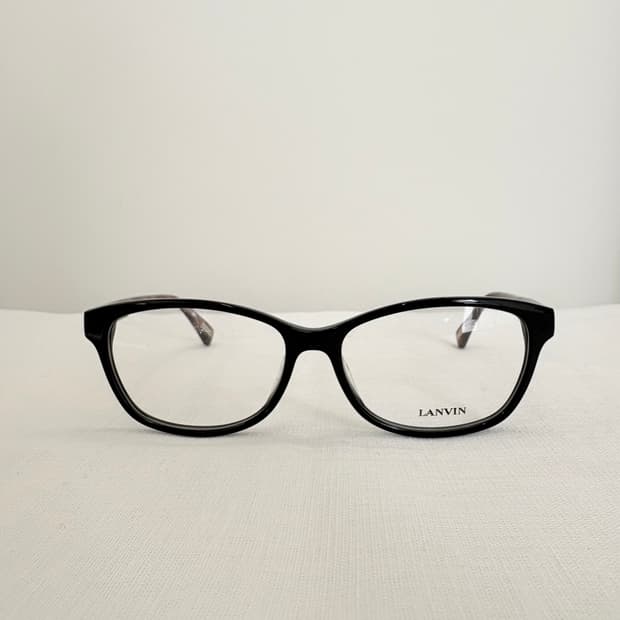 LANVIN 랑방 블랙 뿔테 빈티지안경