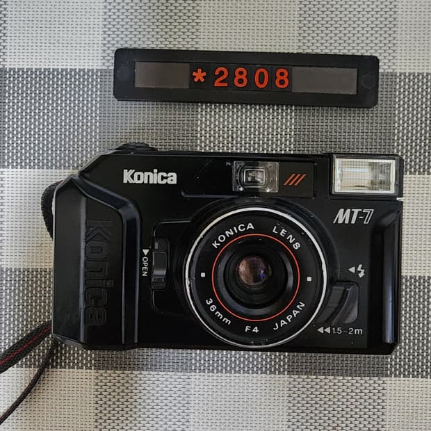 코니카 MT-7 필름카메라