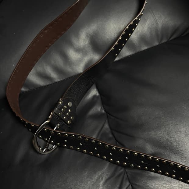 웨스턴 벨트 오리엔탈 빈티지 가죽벨트