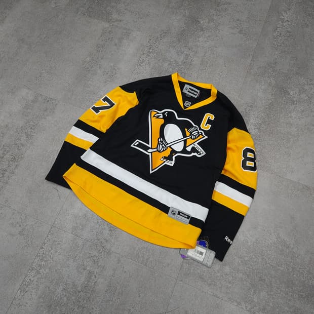 리복 NHL 피츠버그 펭귄스 하키 져지