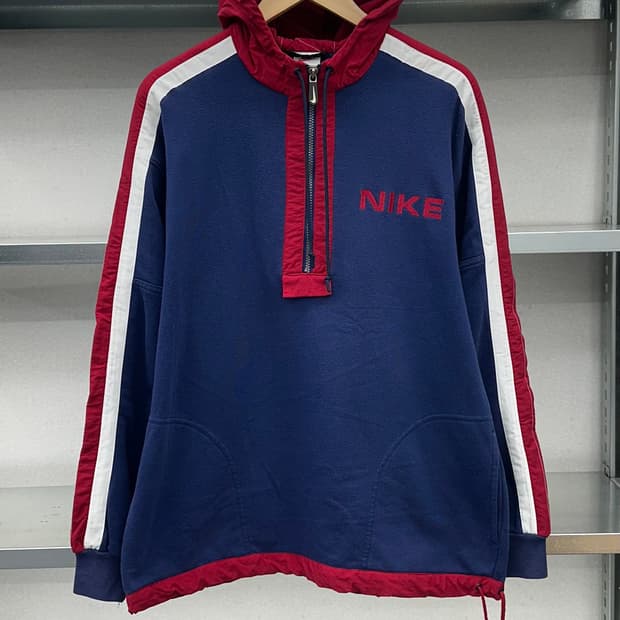 (M)90'S 나이키 반집업 후드-M1243