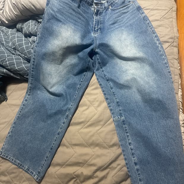 4)폴리테루 고시마데님 워시드블루