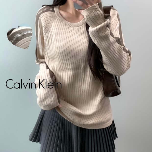 캘빈클라인 니트