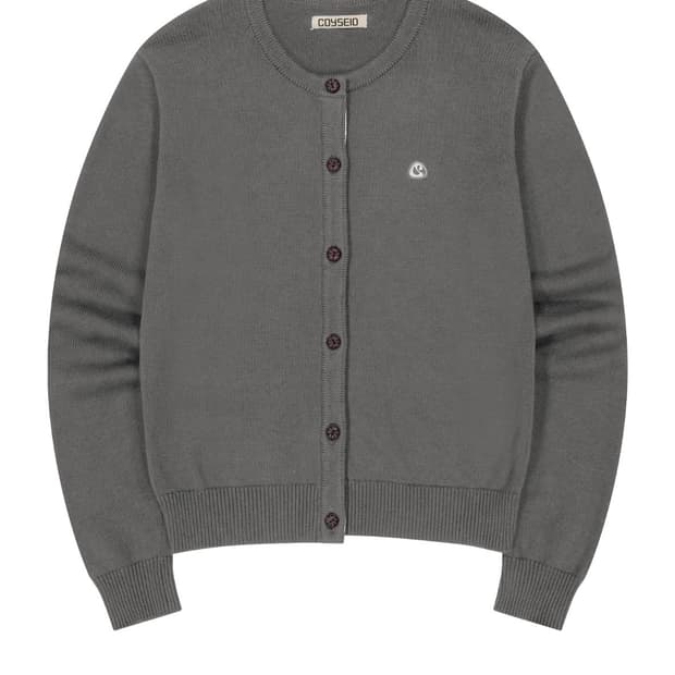 코이세이오 flower placket cardigan 가디건 